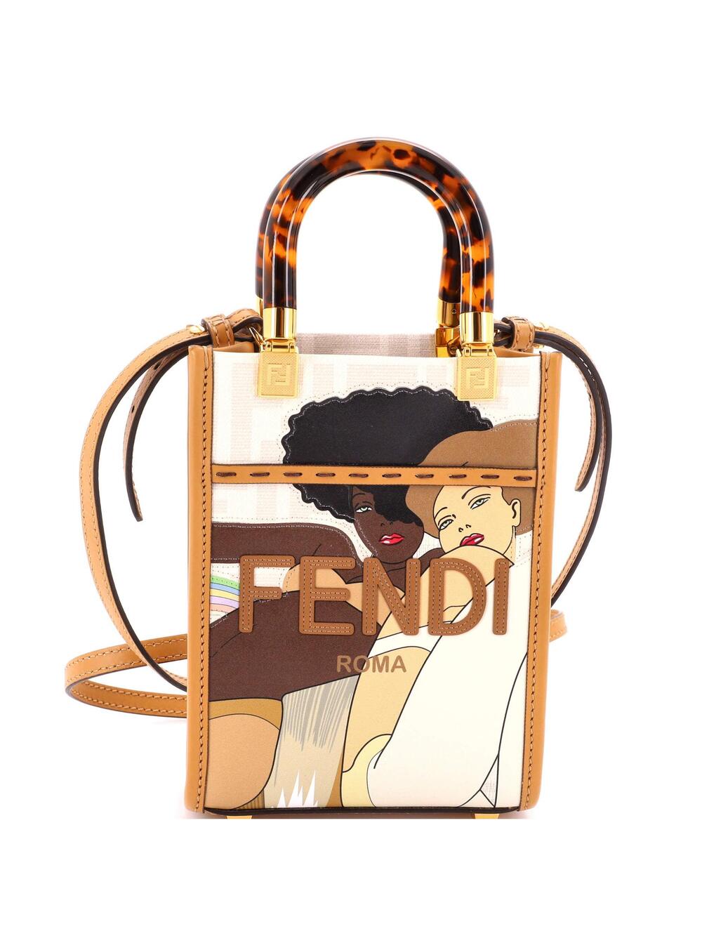 Fendi Sunshine Shopper Tote Printed #356748F10B